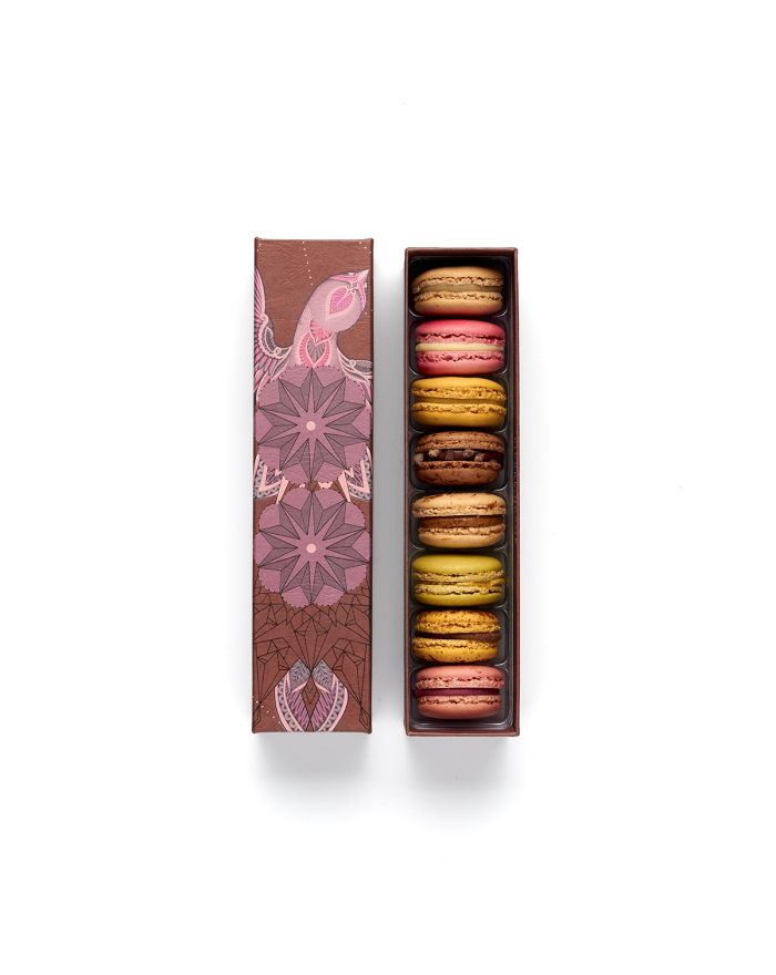 Coffret de 8 macarons