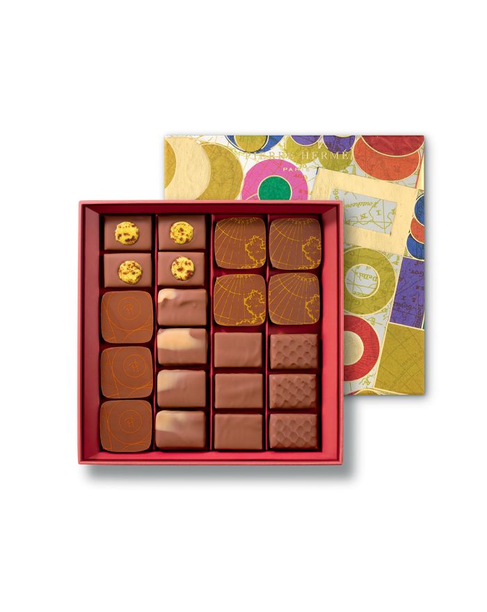 COFFRET DE BONBONS DE CHOCOLAT