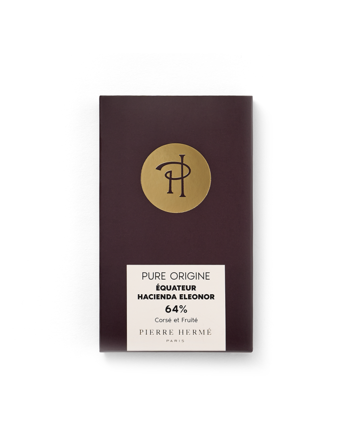 Tablette de Chocolat Noir Pure Origine Equateur Hacienda Eleonor