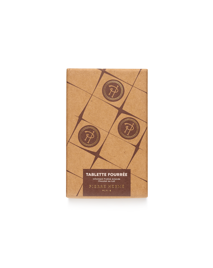 Tablette Jeu de Dames Infiniment Praliné Amande