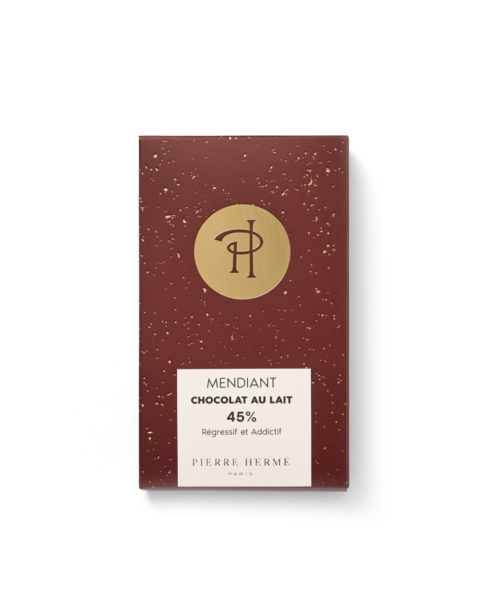 Tablette mendiant chocolat au lait