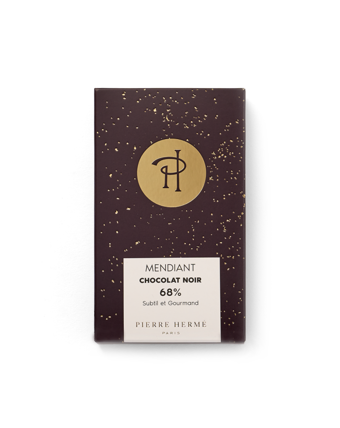Tablette mendiant chocolat noir