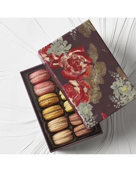 COFFRET DE 12 MACARONS - YUKIKO NORITAKE