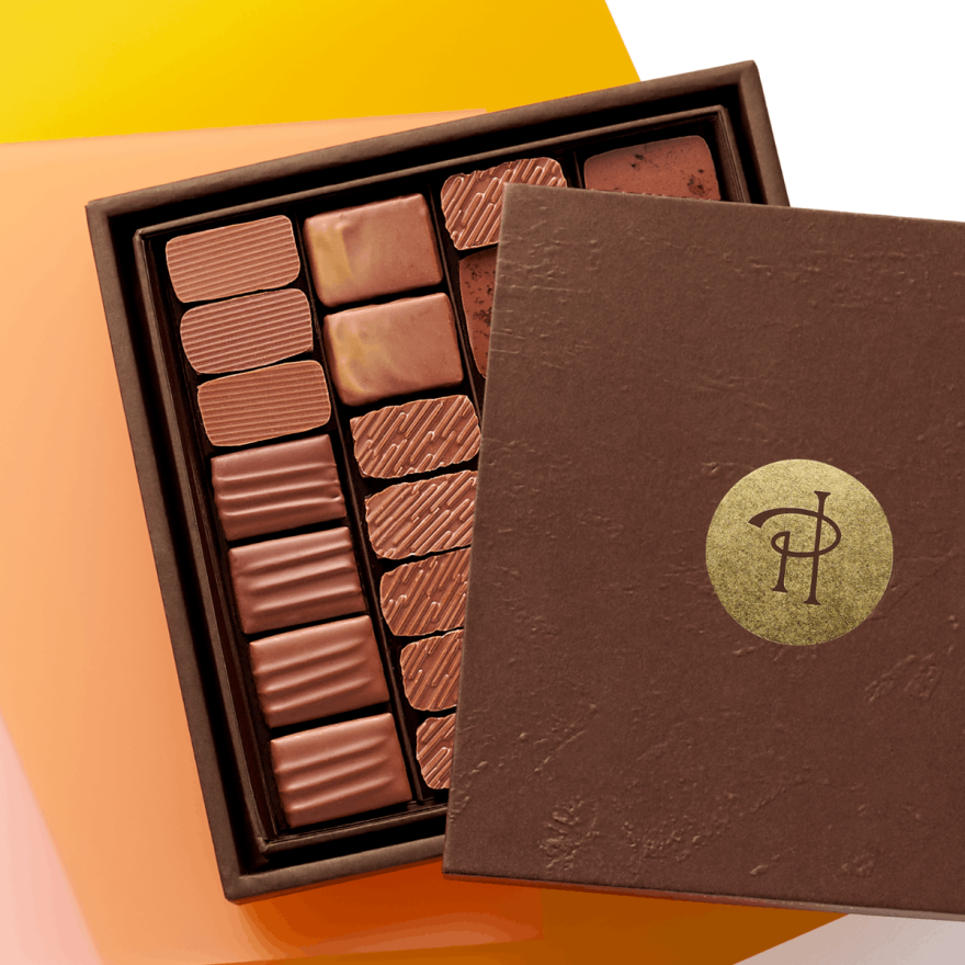 Coffret de bonbons chocolat 100% Lait | Pierre Hermé Paris