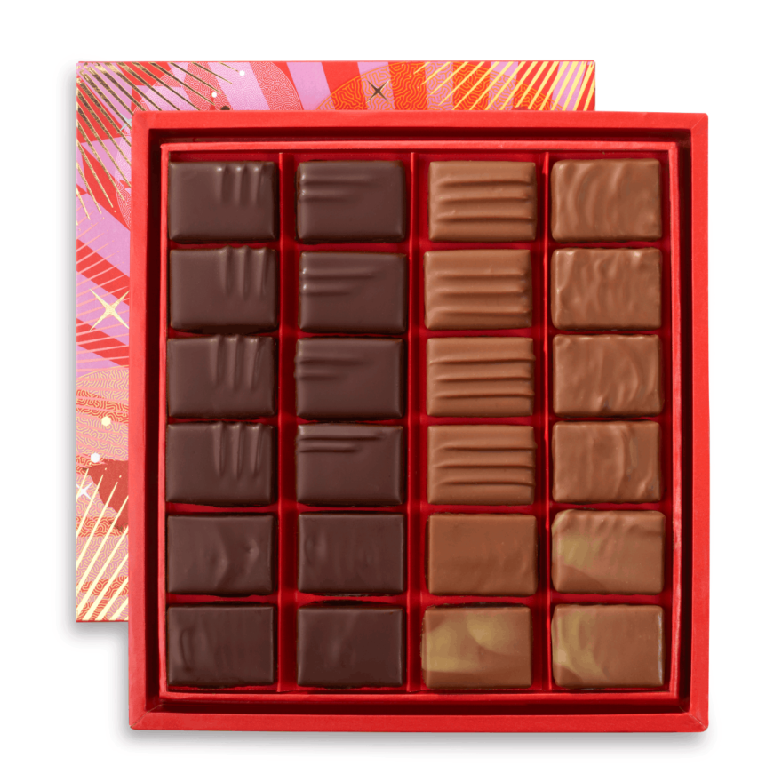 ASSORTIMENT DE BONBONS CHOCOLAT 100% PRALINÉ - 230g | Pierre Hermé Paris