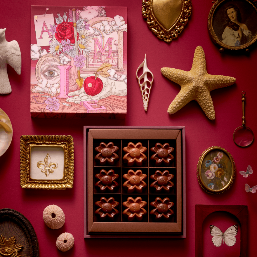 Coffret de Fleurs de Guimauve Saint-Valentin Pierre Hermé Paris