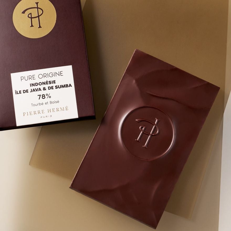 Chocolat Noir Pure Origine Indonésie 78% Pierre Hermé Paris