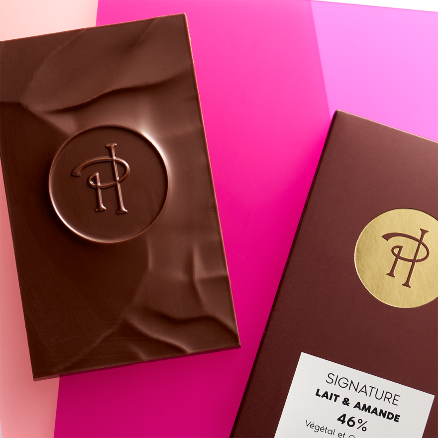 Tablette Chocolat au Lait & Amande | Pierre Hermé Paris 