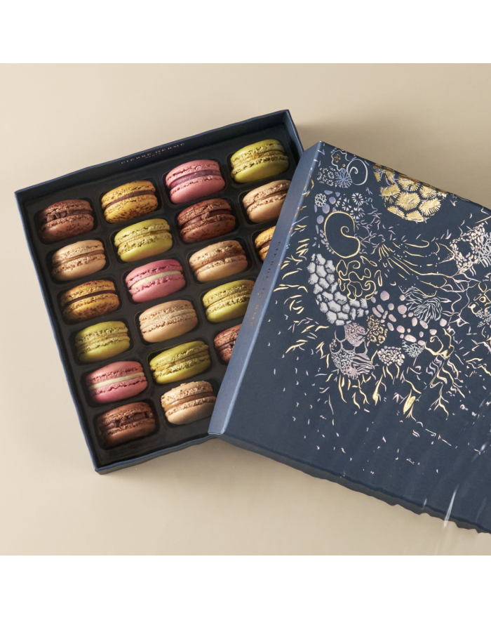 Coffret de 40 macarons Pierre Hermé Paris