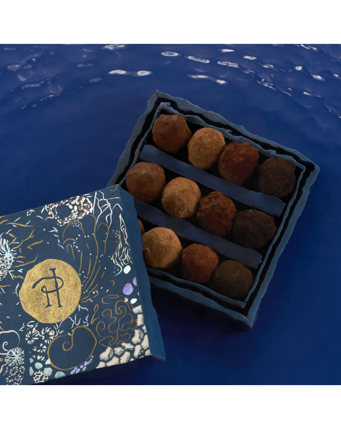 Assortiment de 12 Truffes Pierre Hermé Paris