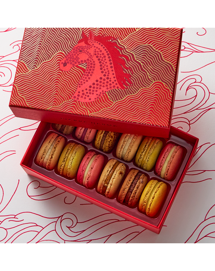 Coffret de 12 macarons - Collection Lunar New Year Pierre Hermé Paris