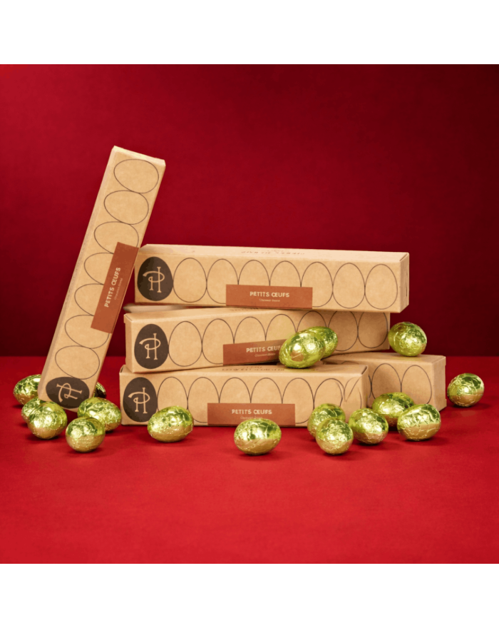 REGLETTE 8 OEUFS CHOCOLAT BLOND CARAMELISÉ PIERRE HERME PARIS