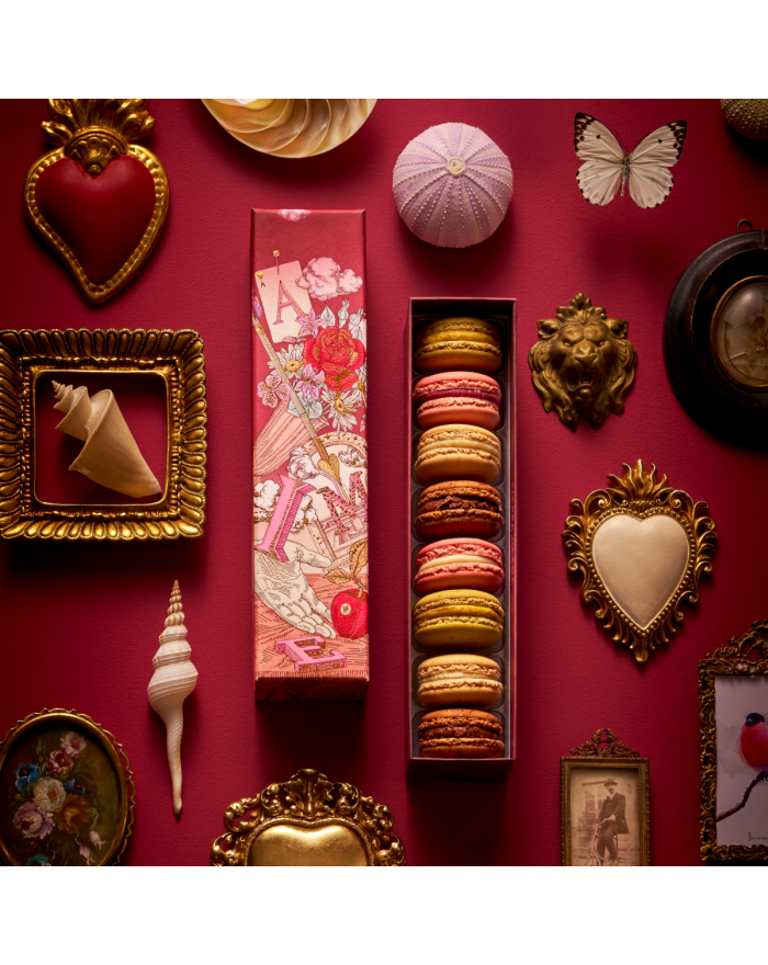 Coffret de 8 macarons Fête des Mères Pierre Hermé Paris
