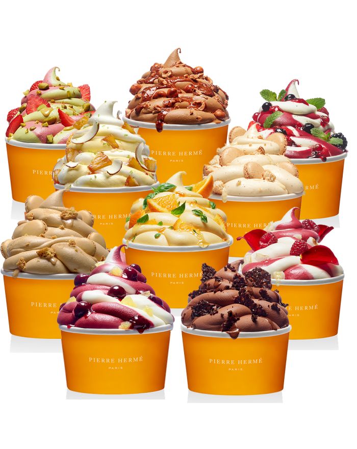 Assortiment de glaces - 10 petits pots