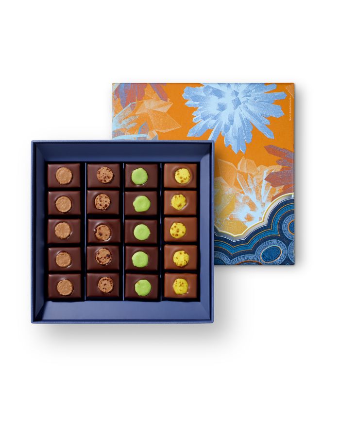 Assortiment de 20 chocolats au macaron | Pierre Hermé Paris
