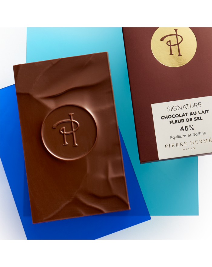 Tablette de Chocolat au Lait à la fleur de sel | Pierre Hermé Paris
