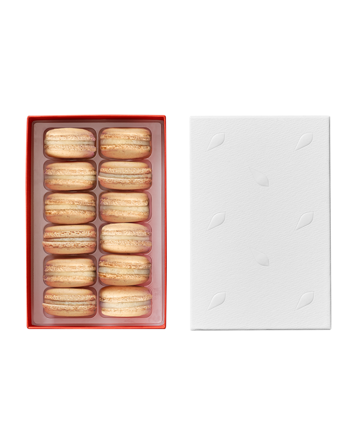 12 Macarons Infiniment Vanille coffret Signature