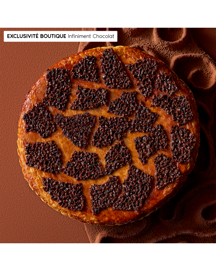 Galette au Flan Infiniment Chocolat Pierre Hermé Paris