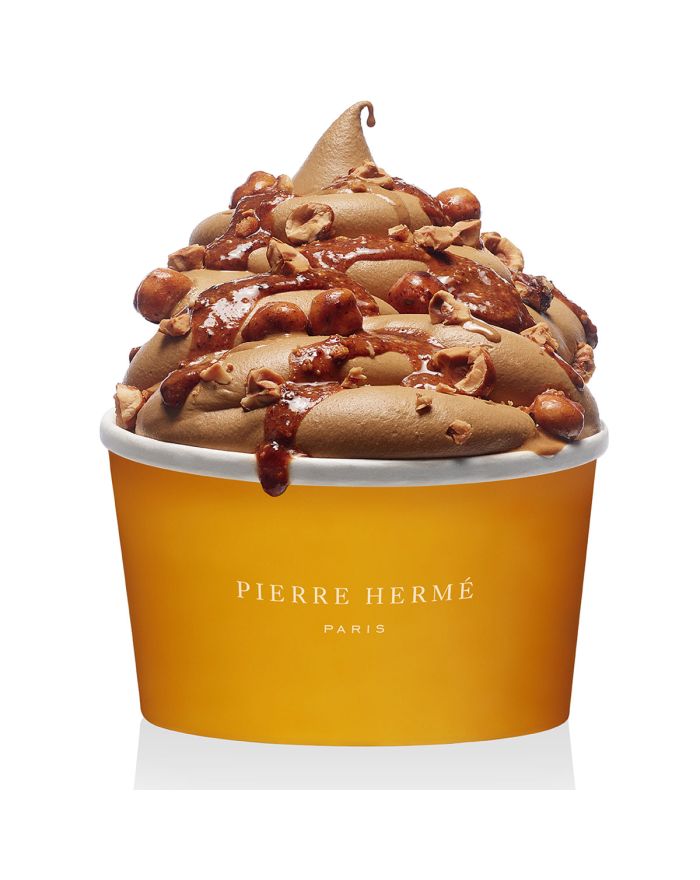 Glace infiniment praliné noisette