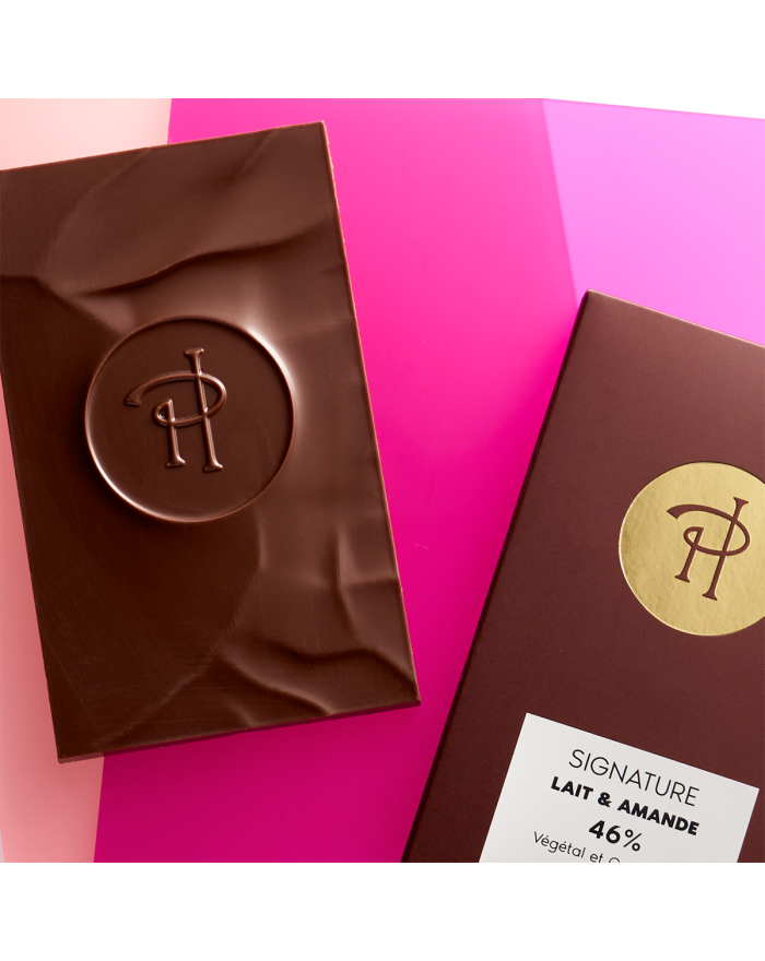 Tablette Chocolat au Lait & Amande | Pierre Hermé Paris 