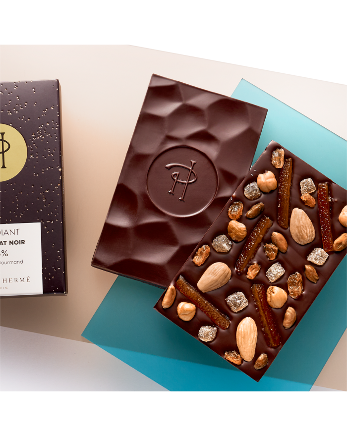 Tablette Mendiant Chocolat Noir | Pierre Hermé Paris
