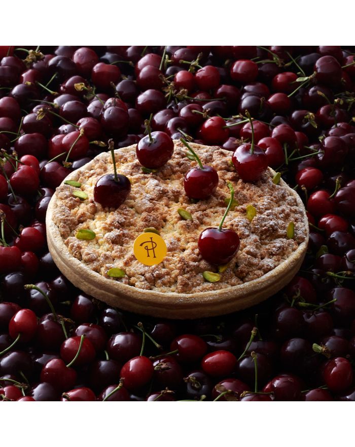 Tarte Croustillante cerises & pistaches Pierre Hermé Paris 