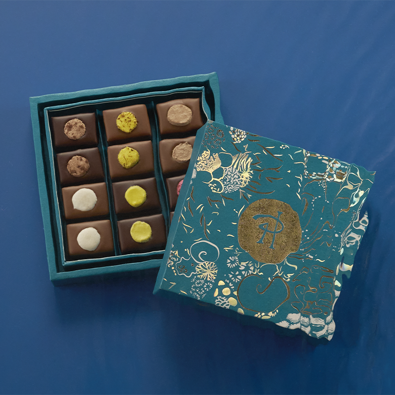 CHOCOLATS AU MACARON