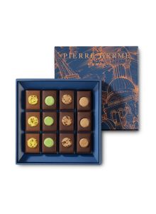 ASSORTIMENT DE 12 CHOCOLATS AU MACARON