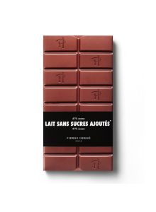 TABLETTE CHOCOLAT AU LAIT SANS SUCRE