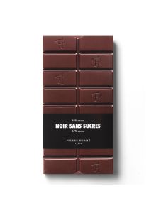 TABLETTE CHOCOLAT NOIR SANS SUCRE