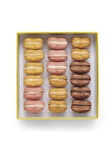COLLECTION "COEUR TENDRE" 18 MACARONS